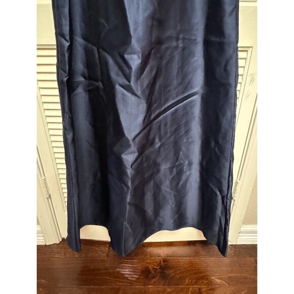 ALFRED SUNG D811S Midnight OFF THE SHOULDER Aline POCKETS Bridesmaid GOWN 10 - Picture 4 of 10